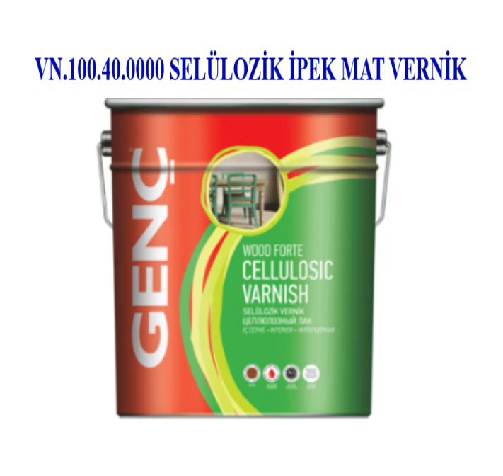SELÜLOZİK İPEK MAT VERNİK